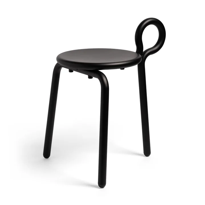 & klevering - Lasso Tabouret, noir