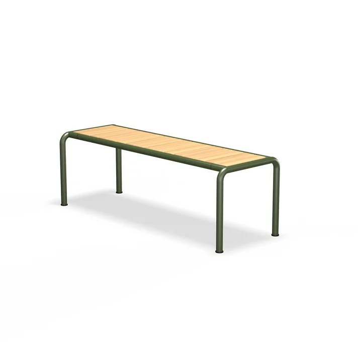 HOUE - Banc de jardin AVANTI, medium, pin / vert olive
