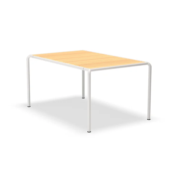 HOUE - AVANTI Outdoor Table de salle à manger, 153 x 83 cm, pin / muted white