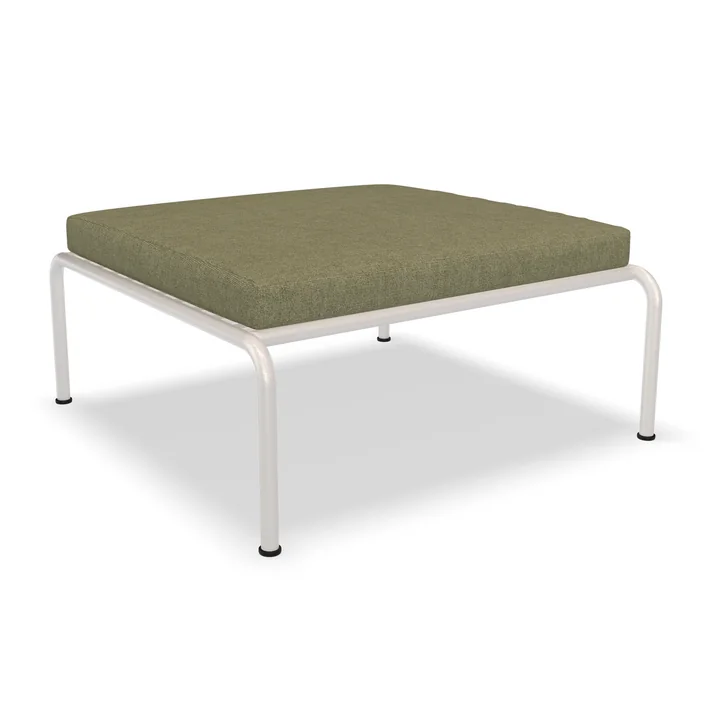 HOUE - AVON Ottoman, blanc cassé / feuille