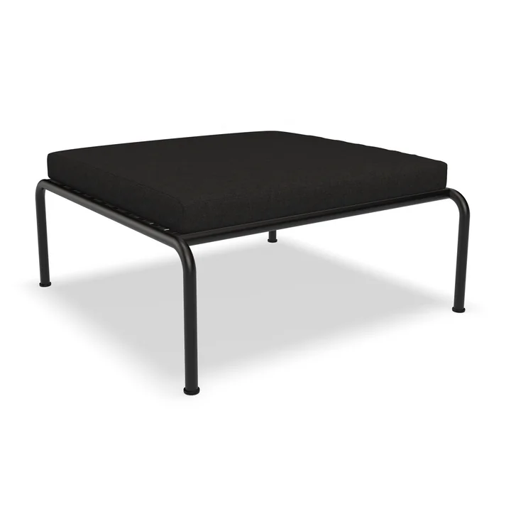 HOUE - AVON Ottoman, noir / charcoal