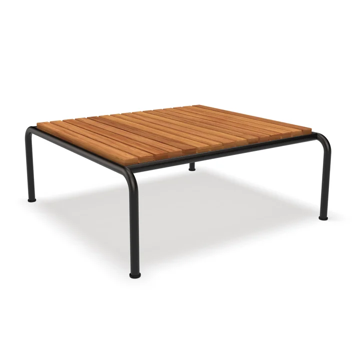 HOUE - AVON Table, frêne thermique / noir