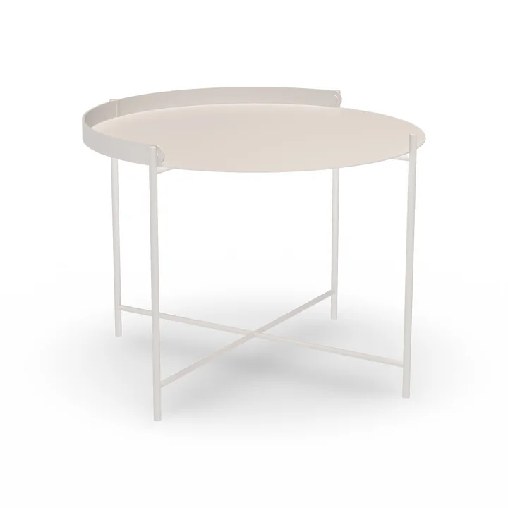 HOUE - EDGE Table d'appoint Ø 62, muted white