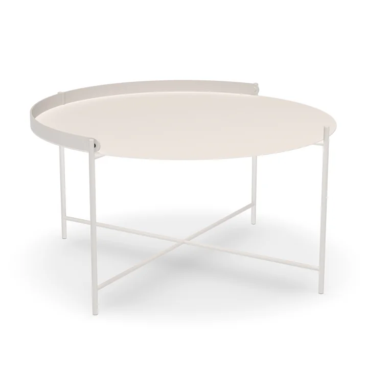 HOUE - EDGE Table d'appoint Ø 76, muted white