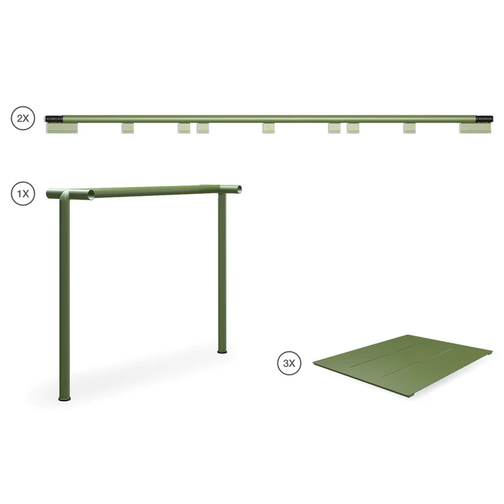 HOUE - AVANTI Infinity Set 3, vert olive