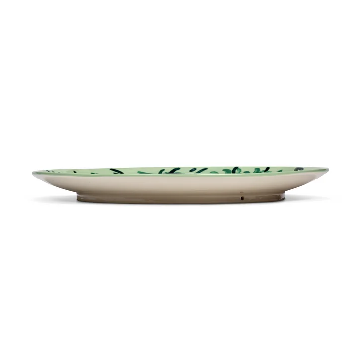 Serax - Serving Spring Plateau de service, vert / bleu