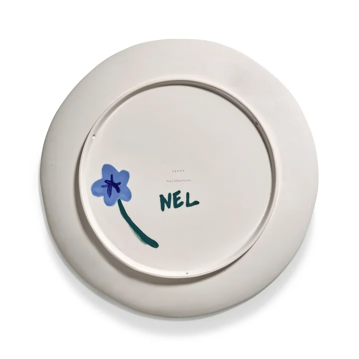 Serax - Serving Spring Plateau de service, vert / bleu