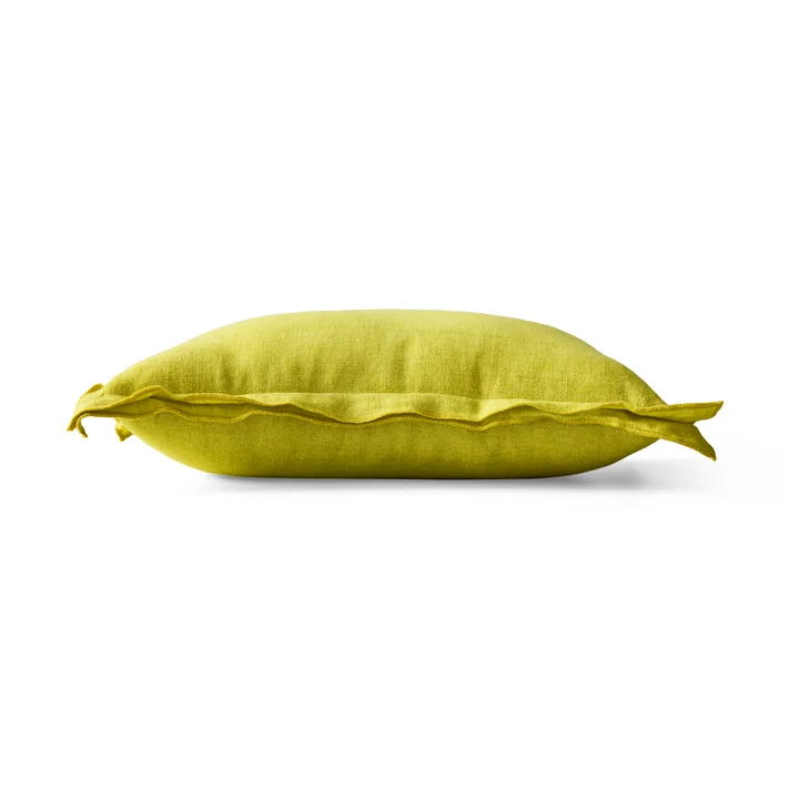 HKliving - Coussin en lin, 50 x 30 cm, lemongrass