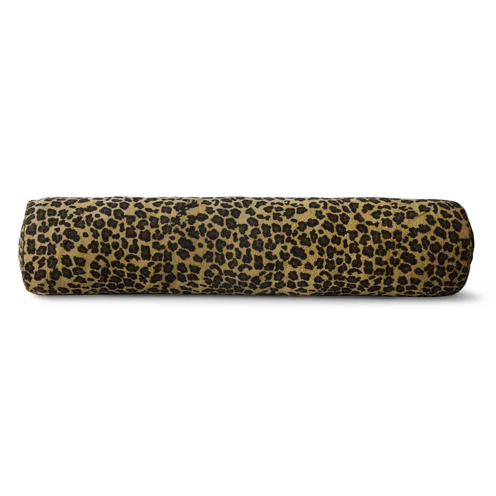 HKliving - Coussin à roulettes, Ø 30 x 150 cm, panthère