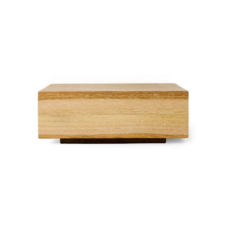 HKliving - Teck cube, medium, bois de teck