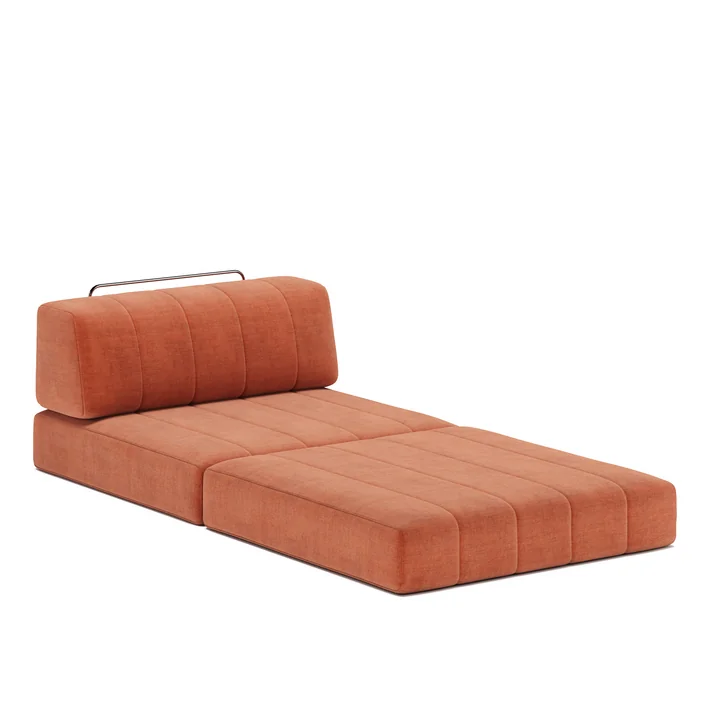 Innovation Living - Cozypad Fauteuil, rust orange (tissu 412 Esina)