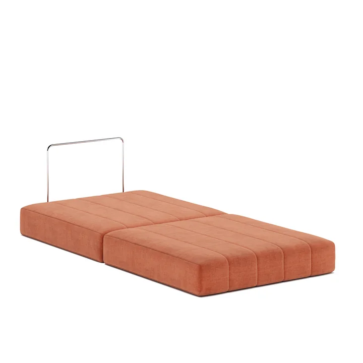 Innovation Living - Cozypad Fauteuil, rust orange (tissu 412 Esina)