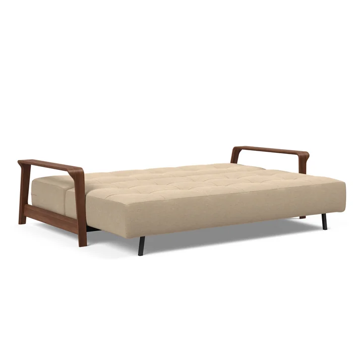 Innovation Living - Ran Canapé-lit, 227 x 117 cm, mocha (Tissu 587, mixed dance )