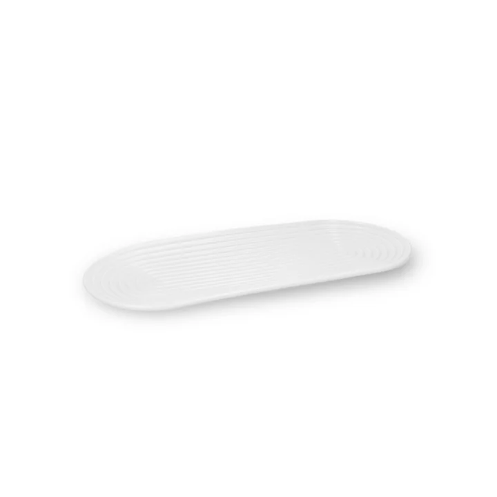 Lyngby Porcelæn - Lyngby Tura plat de service ovale, 34 x 14,5 cm