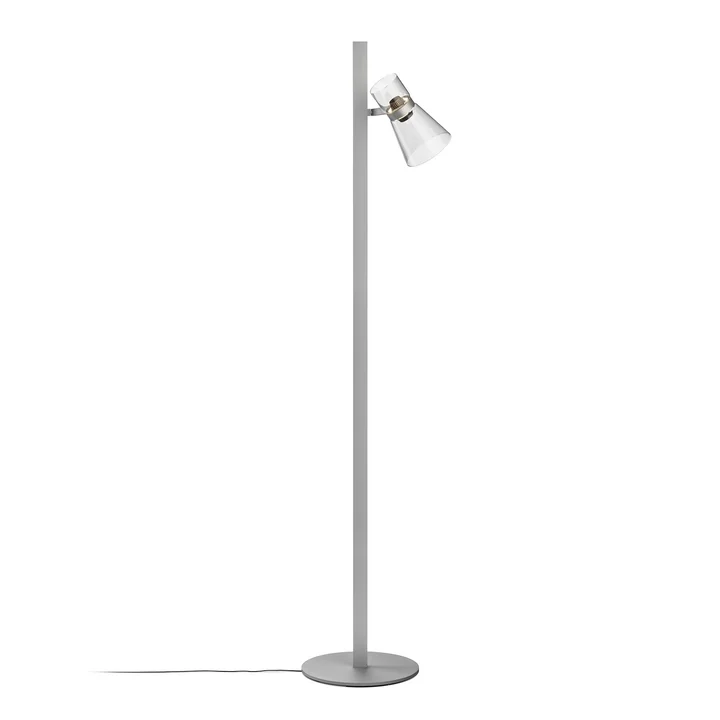 Flos - Nocturne Lampadaire F1 Cône, argenté