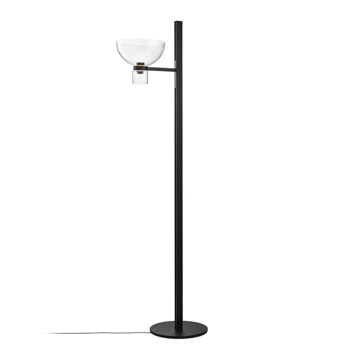 Flos - Nocturne Lampadaire F1 Coque, noir
