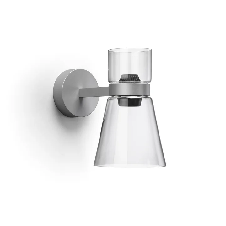 Flos - Nocturne Applique murale Cône EU, argent