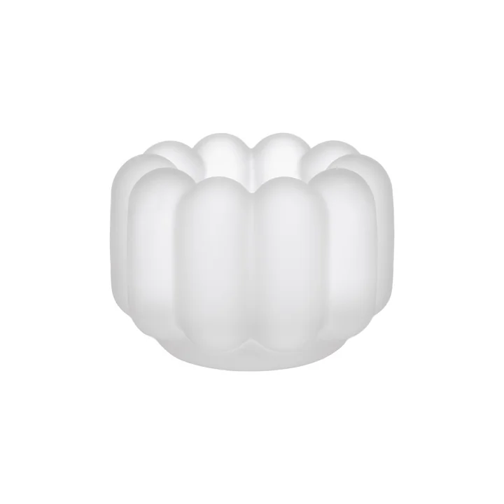 Tom Dixon - Press Porte-bougie à chauffe-plat vertical, verre dépoli