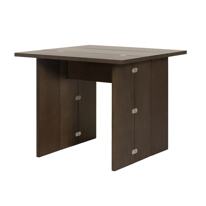 Design House Stockholm - Flip Table 90 x 90 cm, chêne foncé