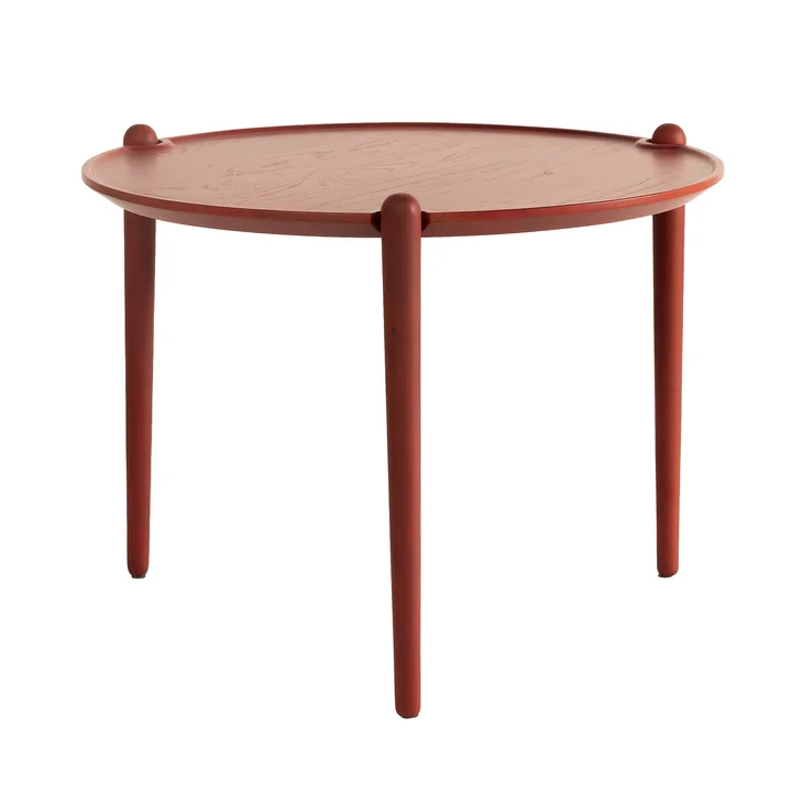 Design House Stockholm - Aria Table d'appoint high, Ø 60 x 46 cm, rouge