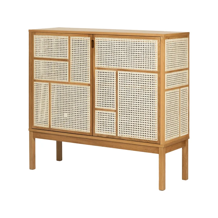 Design House Stockholm - Air Sideboard avec pieds, chêne