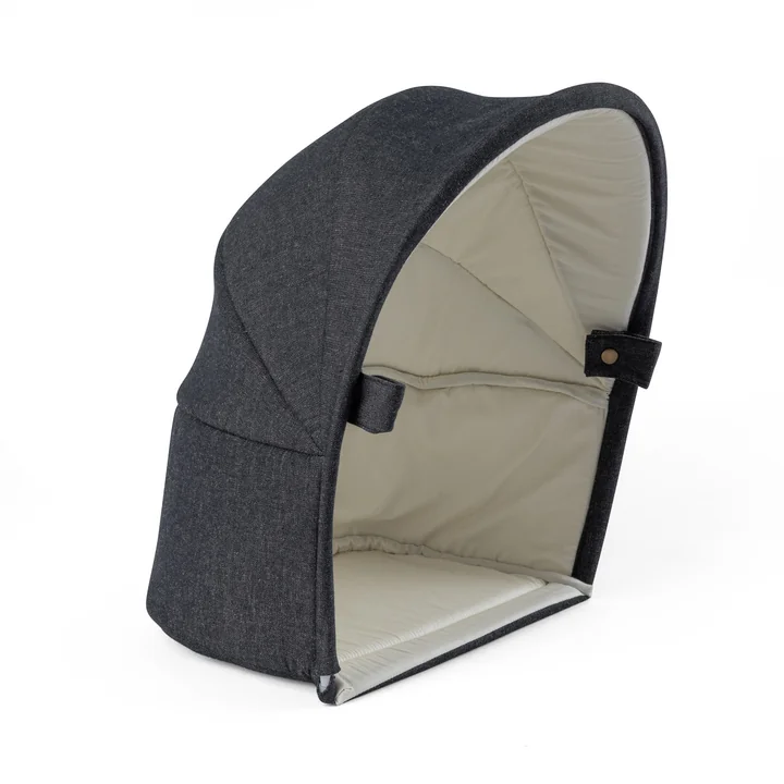 Sebra - Tour de lit pour bébé, gris chiné
