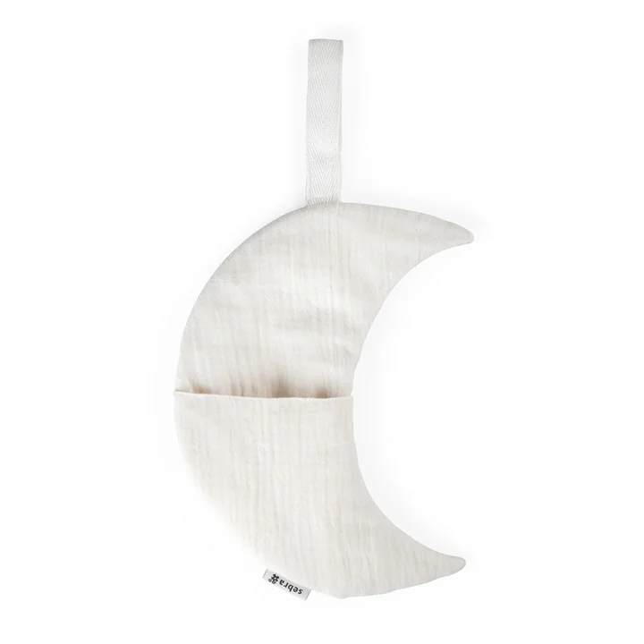 Sebra - housse de couette, lune, creamy white