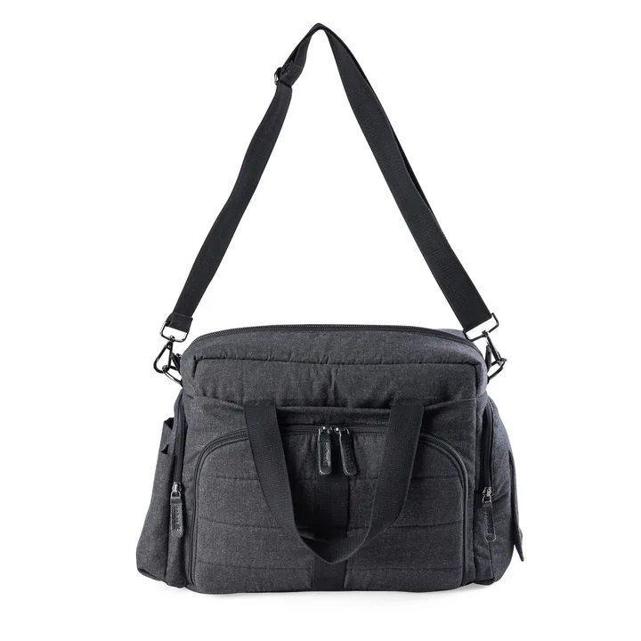 Sebra - Sac à langer « On-the-go », gris foncé chiné