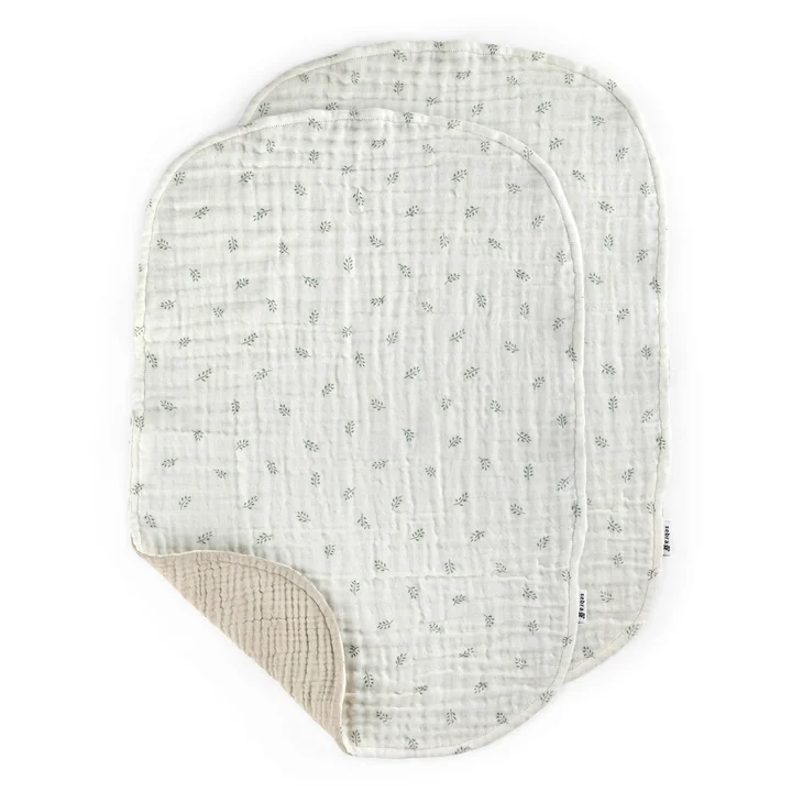 Sebra - Matelas à langer en mousseline 6 plis, sophora (lot de 2)
