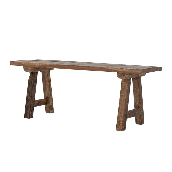 Bloomingville - Brosse banc, vieux bois, brun