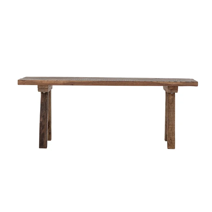 Bloomingville - Brosse banc, vieux bois, brun