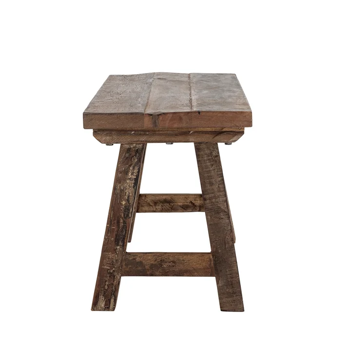 Bloomingville - Brosse banc, vieux bois, brun