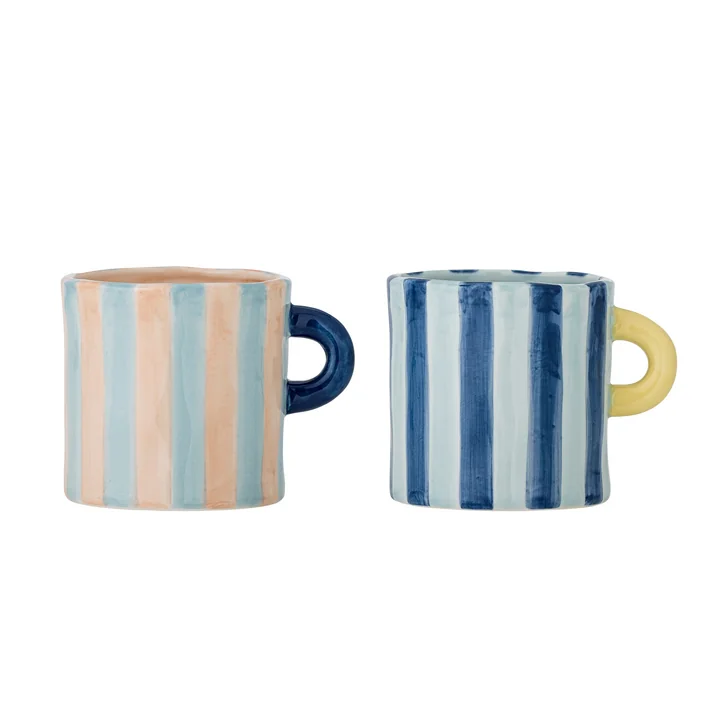 Bloomingville - Phoenix Gobelet, 250 ml, multi (set de 2)