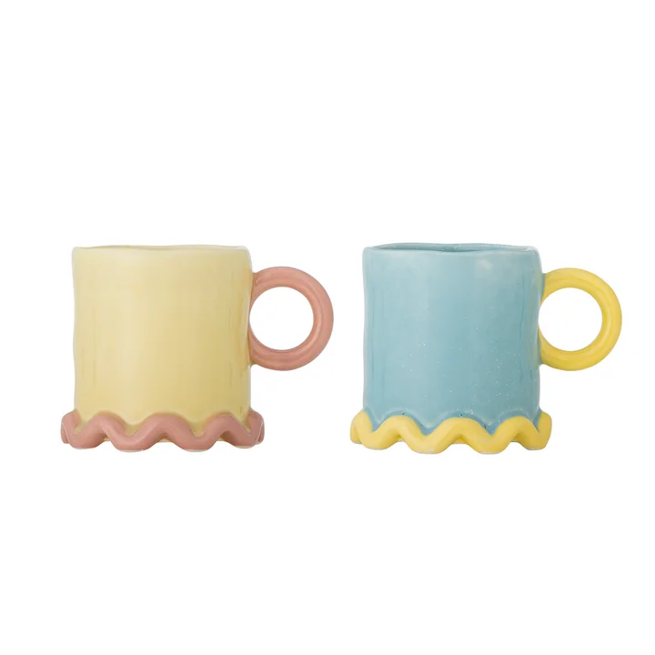Bloomingville - Polly gobelet, 350 ml, multi (set de 2)