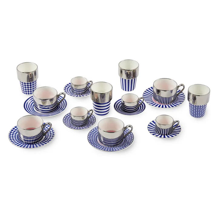 POLSPOTTEN - Série Aunty, tasses, multicolores