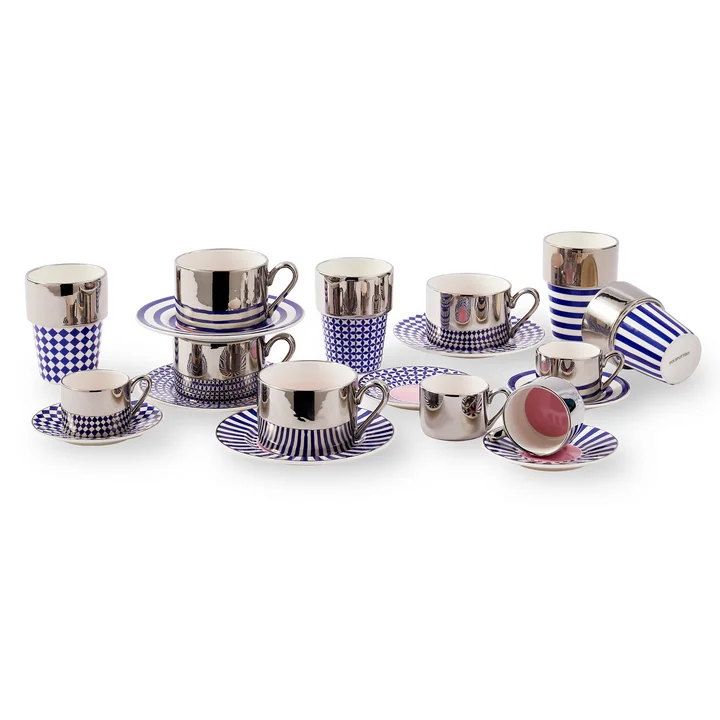 POLSPOTTEN - Série Aunty, tasses, multicolores