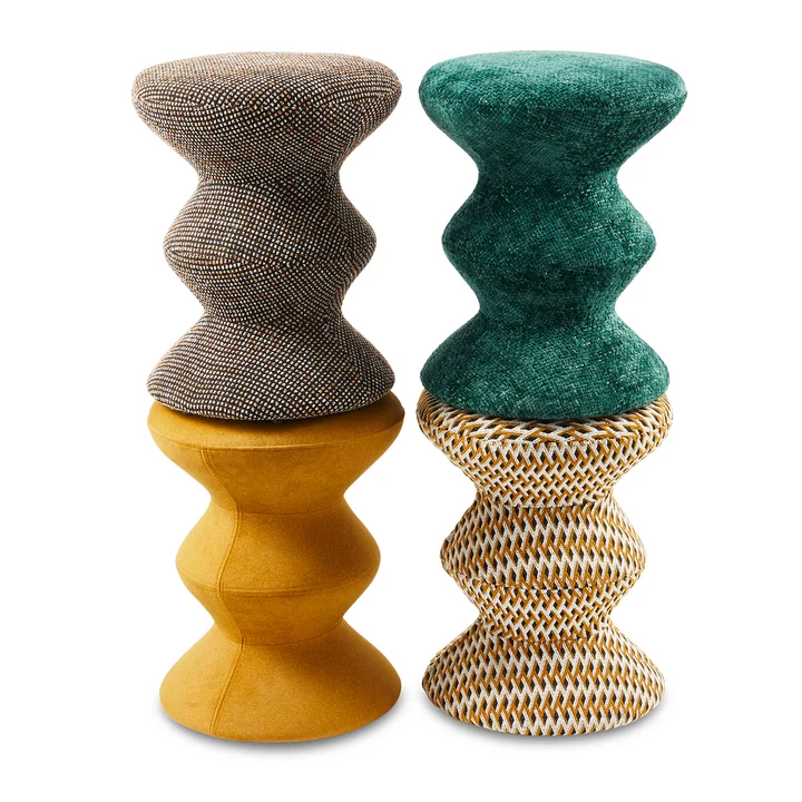 POLSPOTTEN - Zig Zag Tabouret Soft