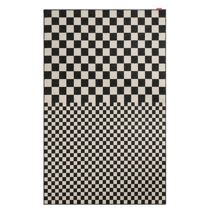 Fatboy - Carpretty Tapis d'extérieur, Grand, Square affair, 200 x 290 cm, crème / anthracite