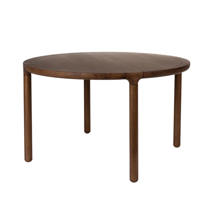 Zuiver - Storm Table de salle à manger Ø 128 cm, noyer