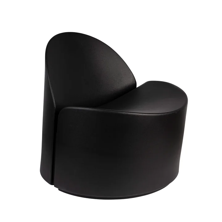 Zuiver - Lounge Chair Bloom, noir
