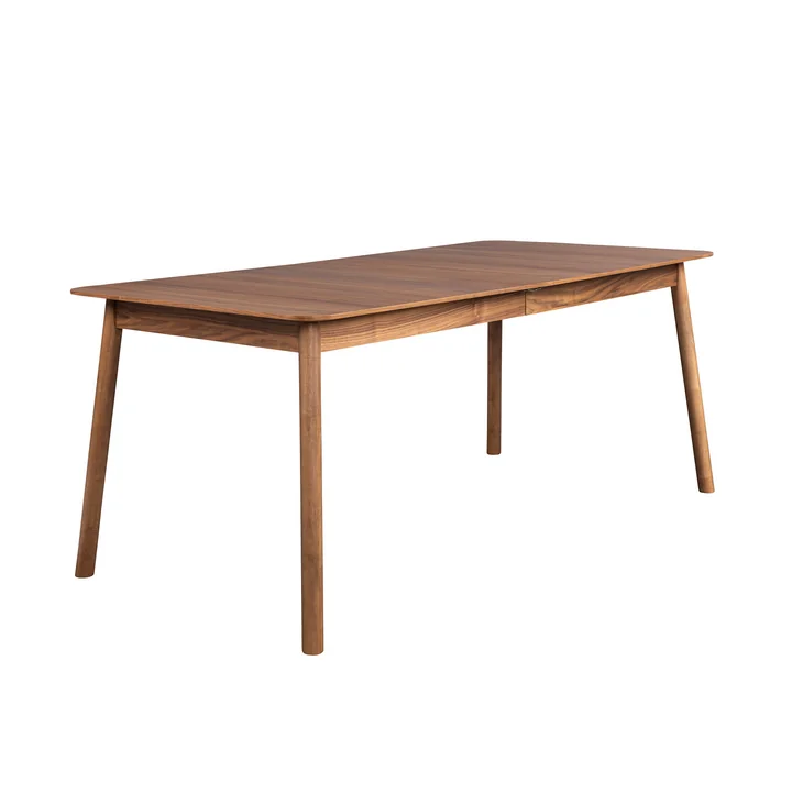 Zuiver - Glimps Table à rallonges, 180/240x90 cm, noyer