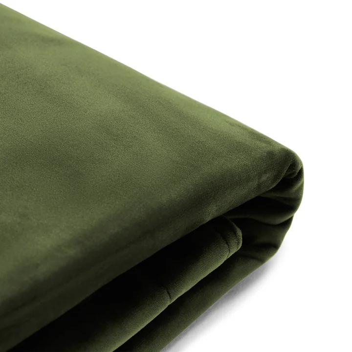 Fatboy - Housse pour Original Slim Velvet Pouf, vert foncé