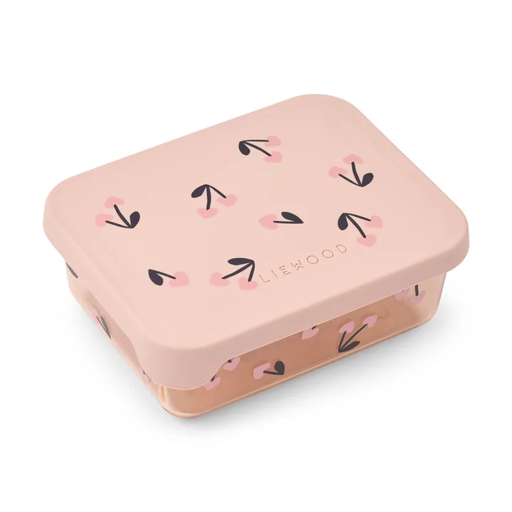 LIEWOOD - Boîte à sandwich Ako, Tritan, Cherry heart, rosey
