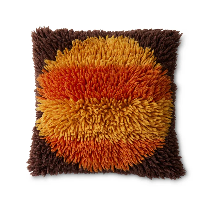 HKliving - Coussin moelleux, 55 x 55 cm, Horizon