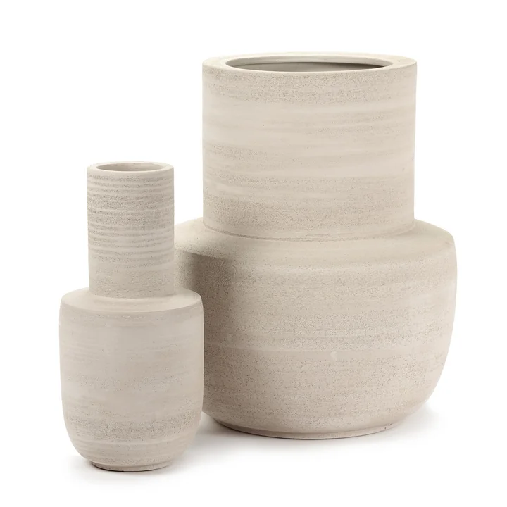 Serax - Vase « Volumes », grand format, beige
