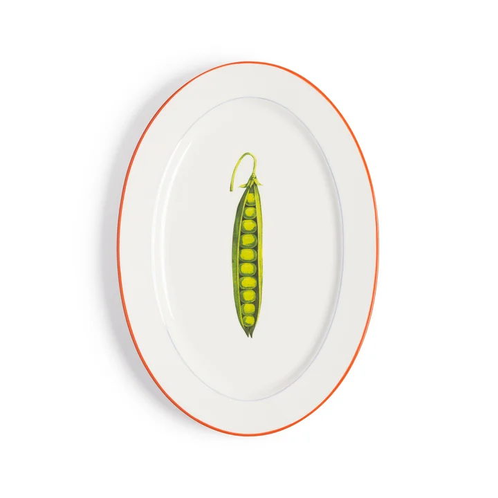 & klevering - Assiette de service « Pea », 21 x 30 cm