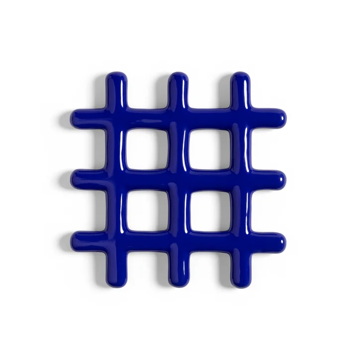 & klevering - Sous-verre « Trivet », bleu