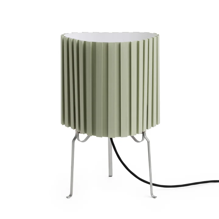 HAY - Lampe de table « Canelé » 370, vert amande