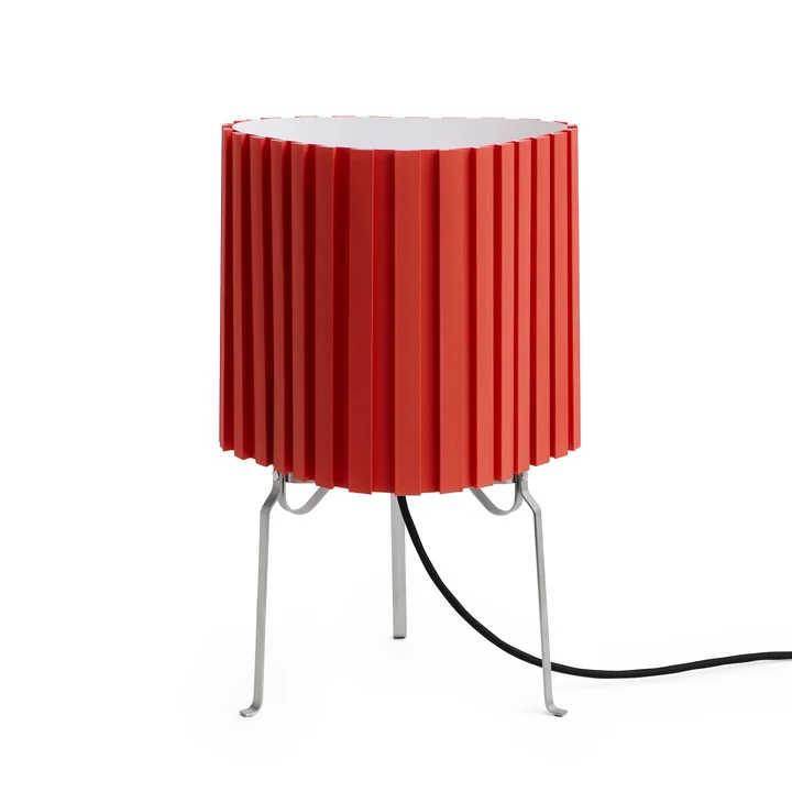 HAY - Lampe de table « Canelé » 370, rouge tomate