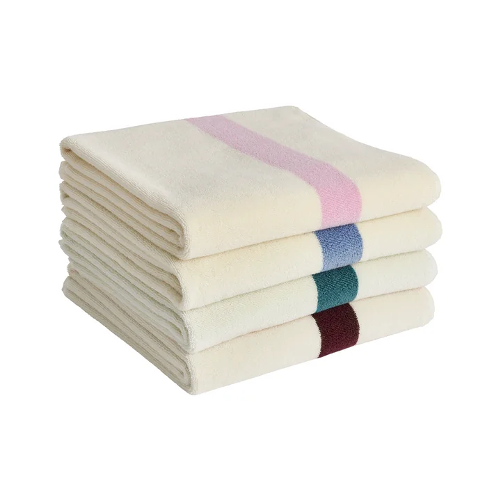 HAY - Lot de serviettes de bain « Stripe »
